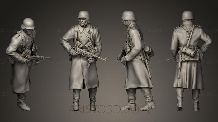 Military figurines (STKW_0062) 3D model for CNC machine